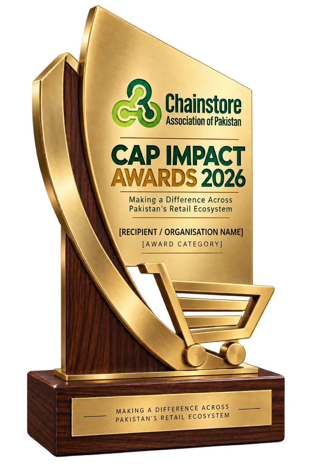 CAP Impact Awards 2026 trophy